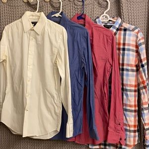 Lot of 4 Banana Republic Men’s Dress Shirts
